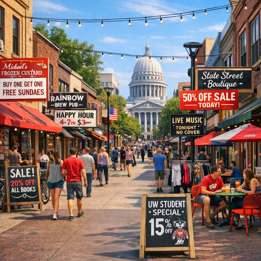 Discover Exclusive Deals from Madison’s Local Businesses