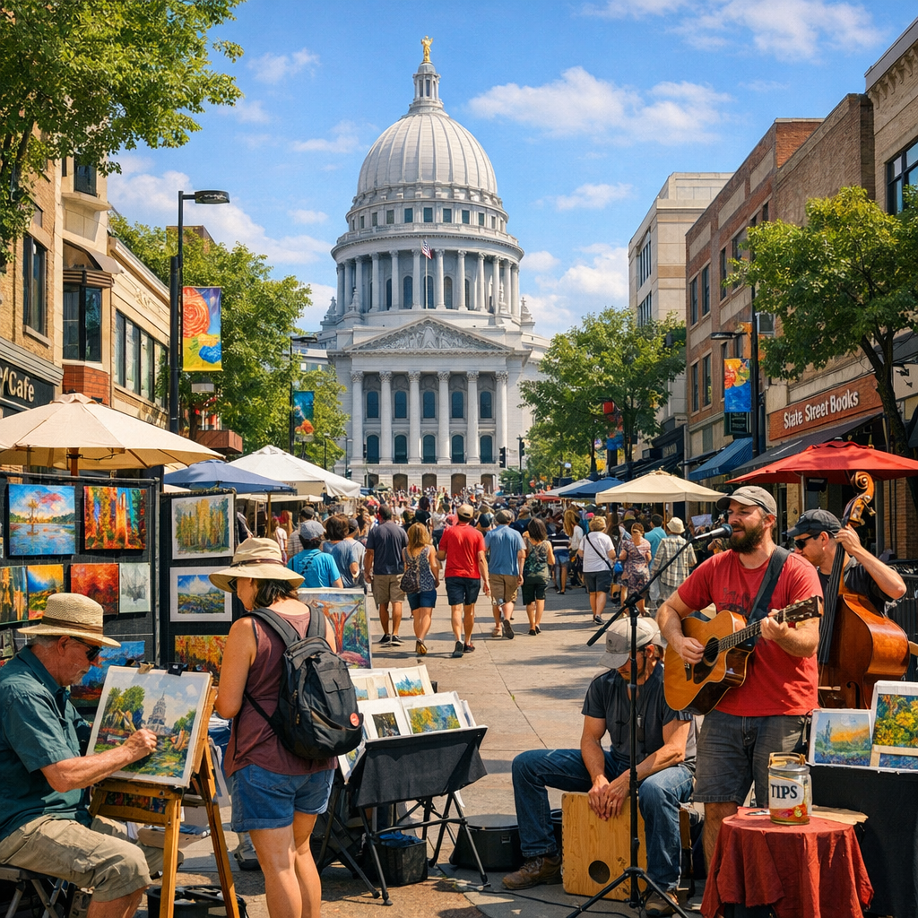 Exploring Madison’s Vibrant Arts and Culture Scene