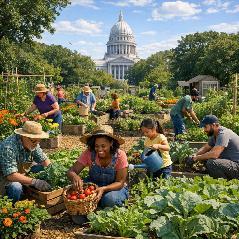 Cultivating Community: The Role of Madison’s Community Gardens
